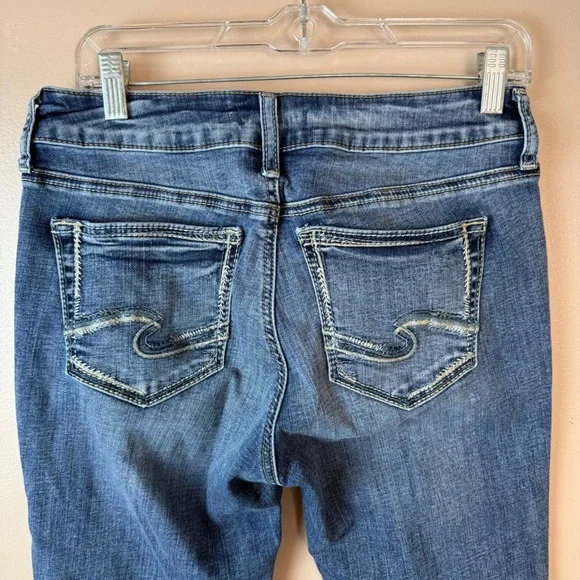 Silver Jeans Co‎ Suki Skinny Jeans Medium Wash Womens Size 30/27 - Picture 10 of 10